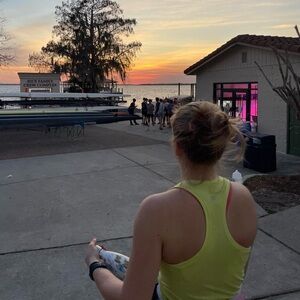 lululemon neon yellow greenish tank